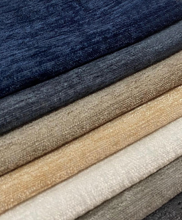 100% polyester chenille dyed fabric